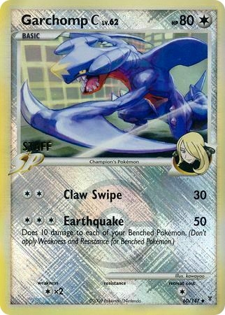 Garchomp C - 60/147 (League Promo) [Staff]