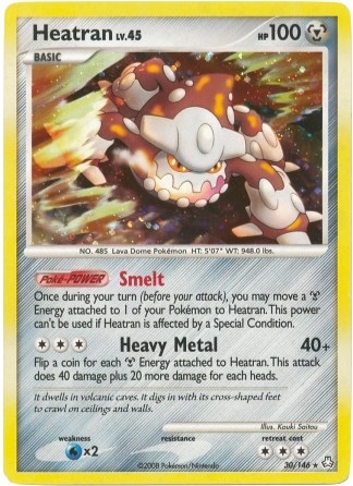Heatran - 30/146 (DP Legends Awakened)