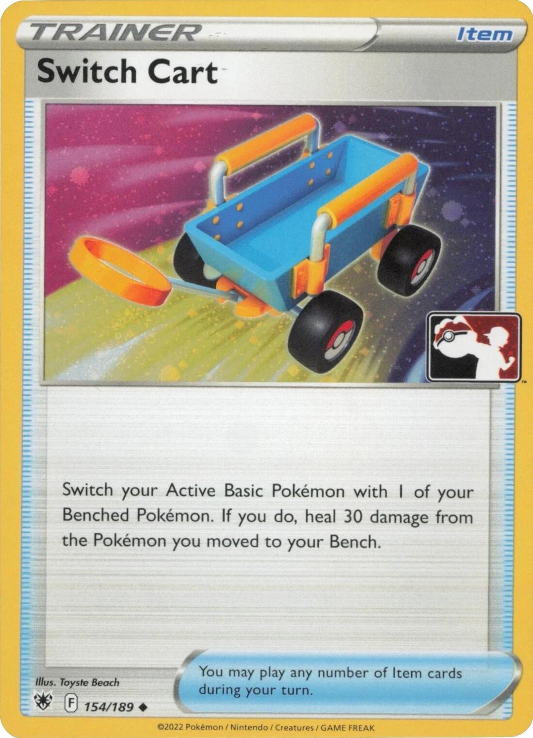 Switch Cart - 154/189 (Cosmos Holo)