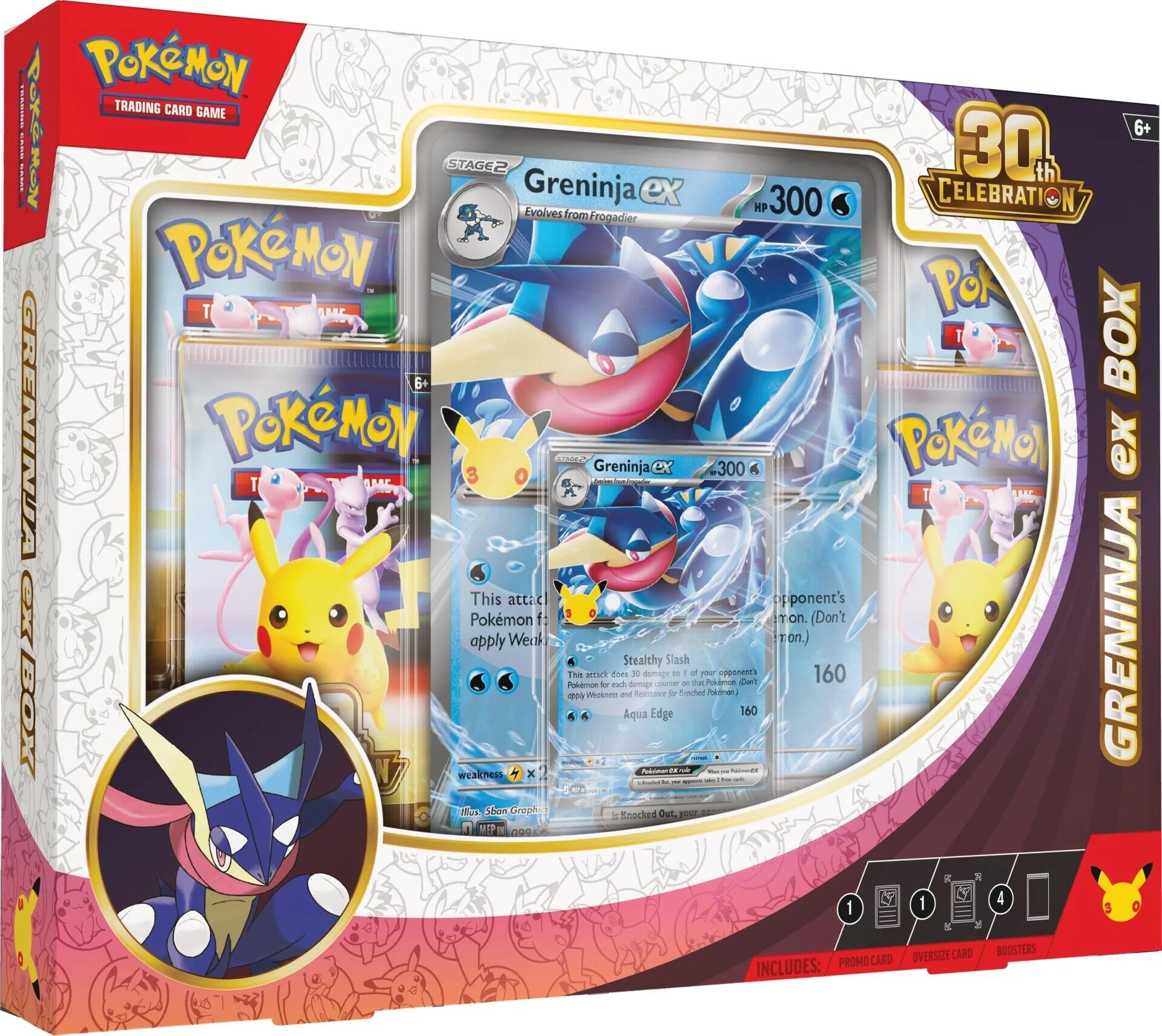 30th Celebration Greninja ex Box