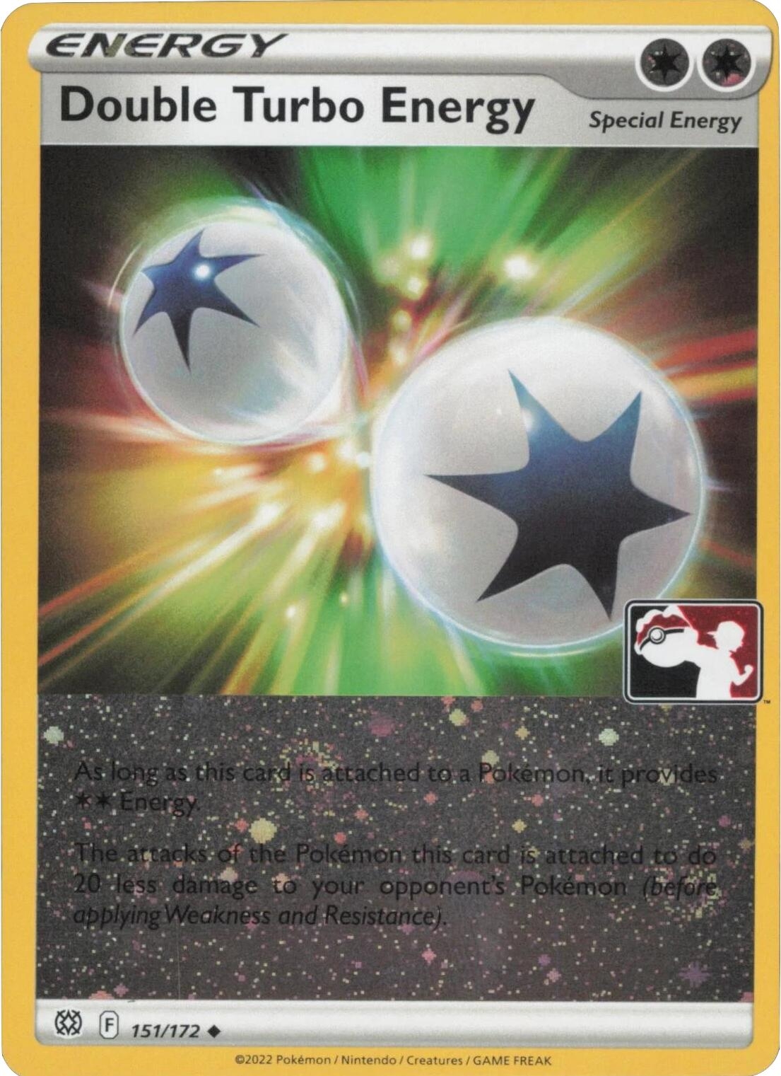 Double Turbo Energy - 151/172 (Cosmos Holo)