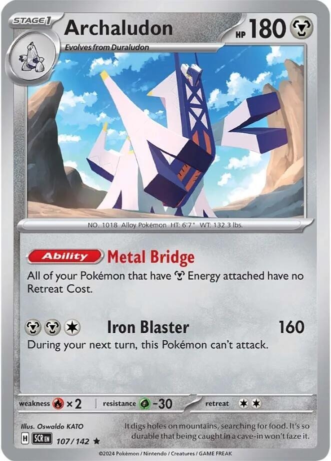 Archaludon - 107/142 (Non-Holo)