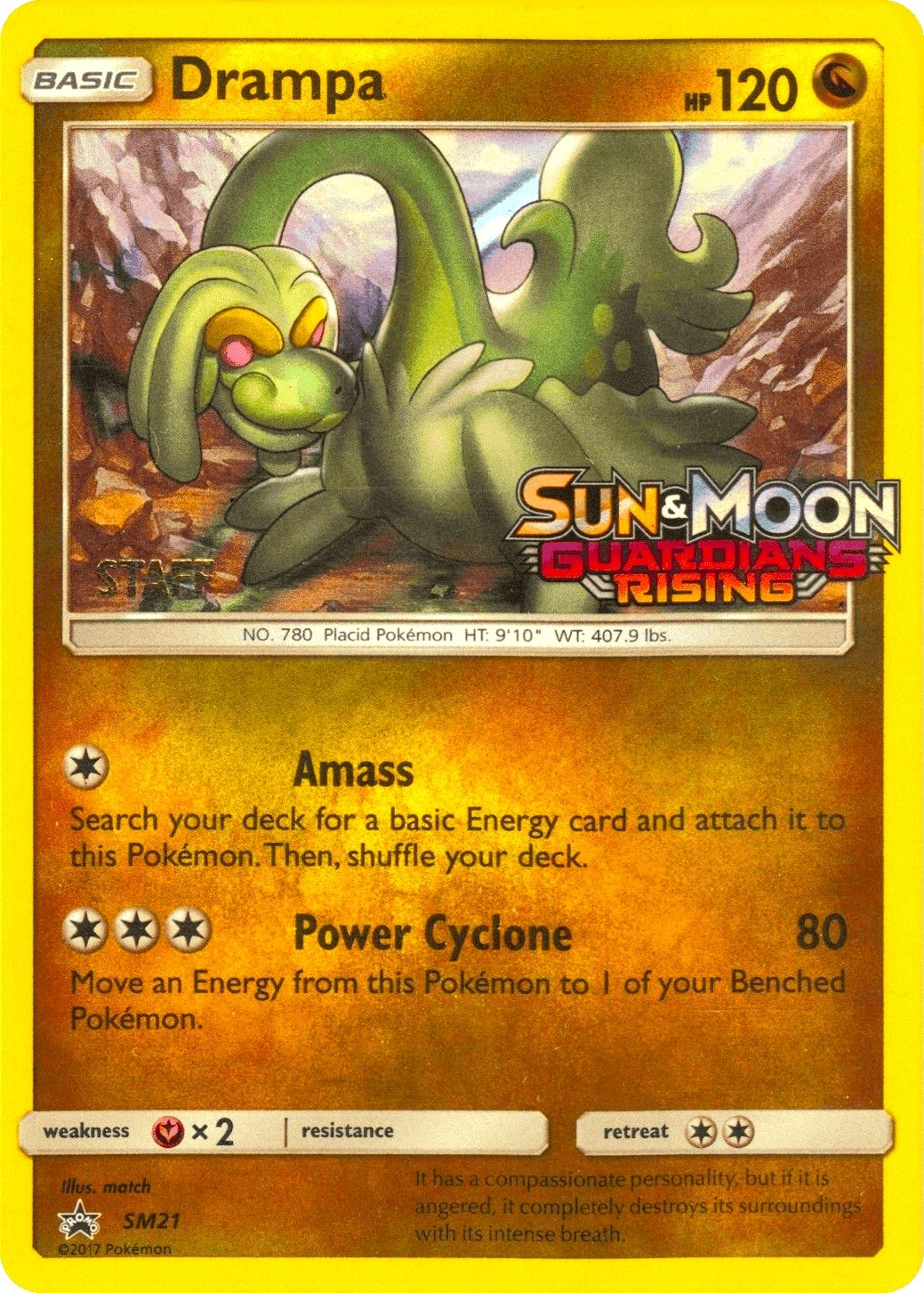 Drampa - SM21 (Prerelease) [Staff]