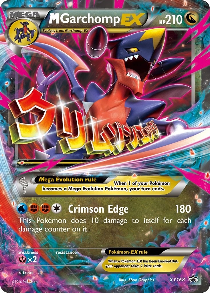 M Garchomp EX - XY168
