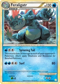 Feraligatr - 20/123 (Cosmos Holo)