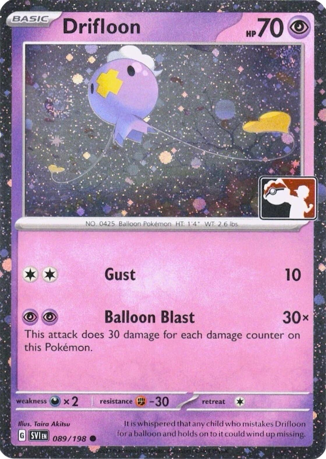 Drifloon - 089/198 (Cosmos Holo)