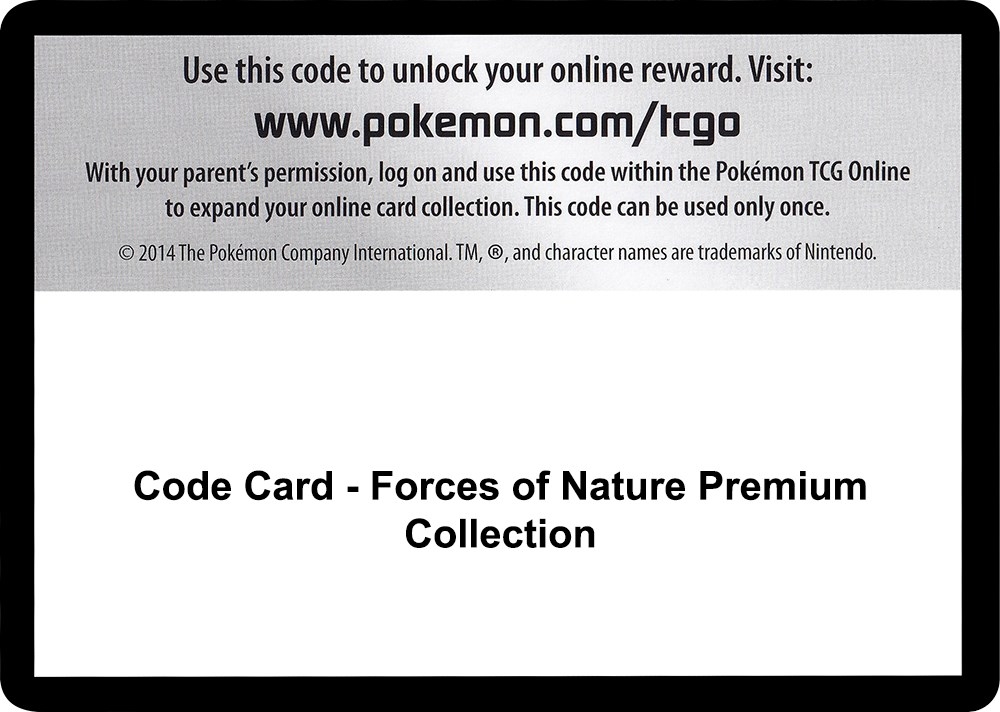 Code Card - Forces of Nature Premium Collection
