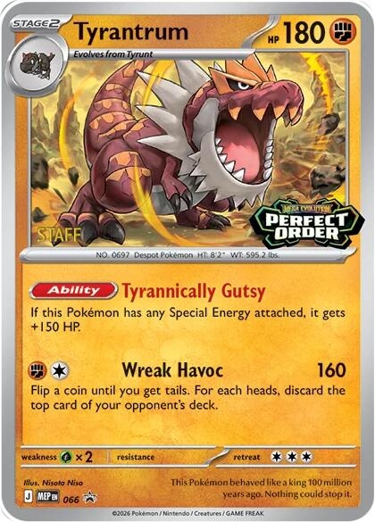 Tyrantrum - 066 [Staff]