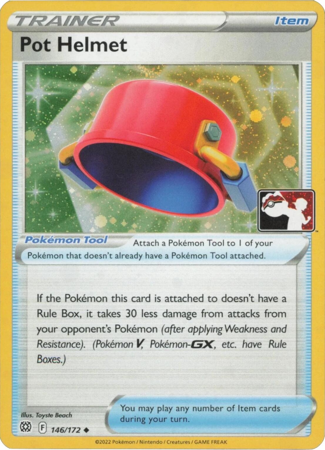 Pot Helmet - 146/172 (Cosmos Holo)