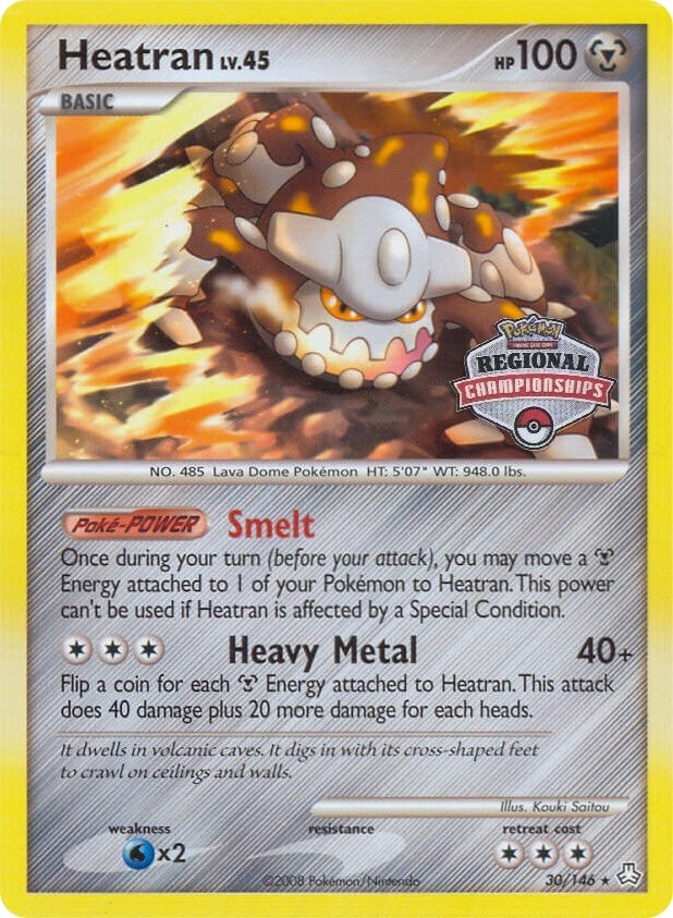 Heatran - 30/146 (Regional Championships)