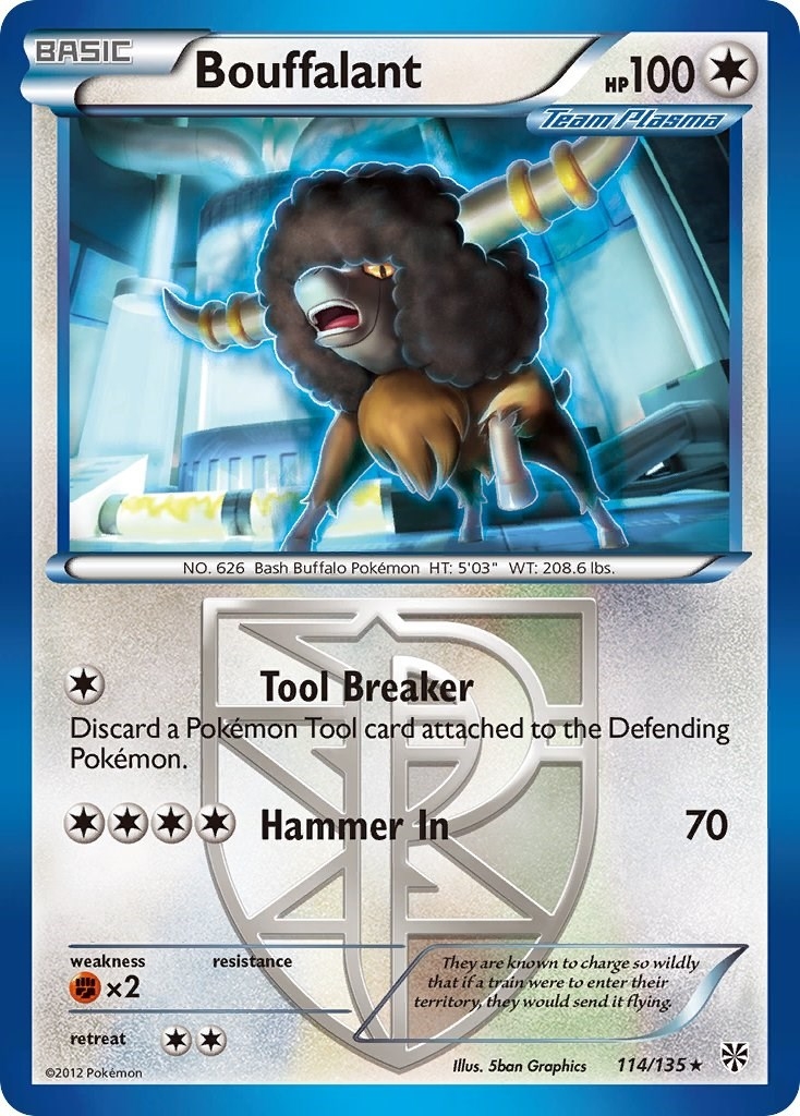 Bouffalant (Team Plasma)
