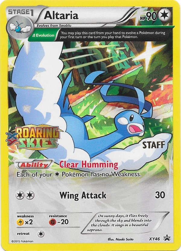 Altaria - XY46 (Prerelease) [Staff]