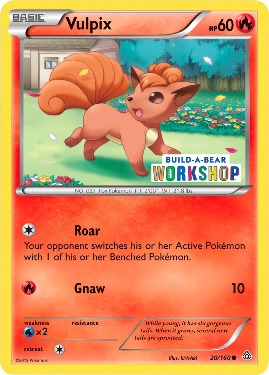 Vulpix - 20/160 (Build-A-Bear Workshop Exclusive)