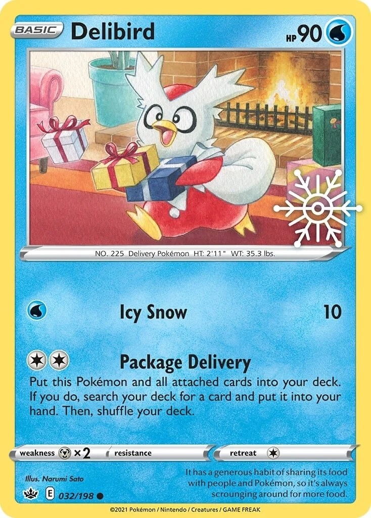 Delibird - 032/198 (Holiday Calendar)
