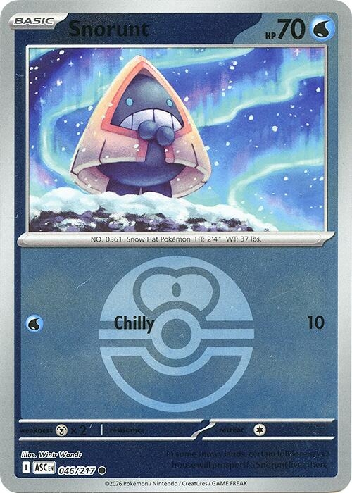 Snorunt - 046/217 (Love Ball)