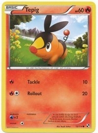 Tepig 15/114 (Cosmos Holo)