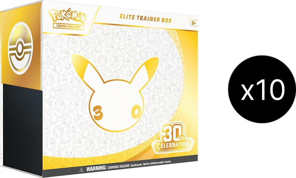 30th Celebration Elite Trainer Box Case