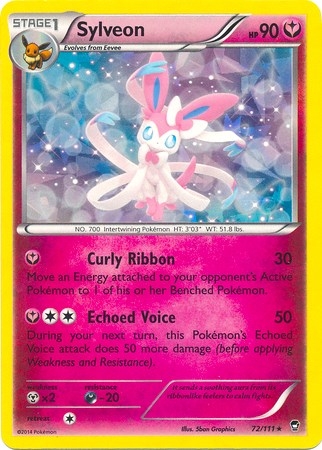 Sylveon - 72/111 (Cracked Ice Holo)