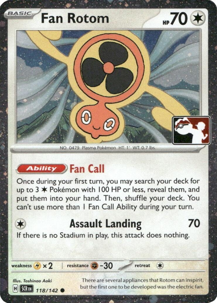 Fan Rotom - 118/142 (Cosmos Holo)
