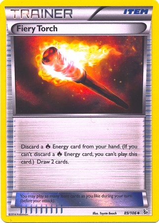 Fiery Torch - 89/106 (Sheen Holo)
