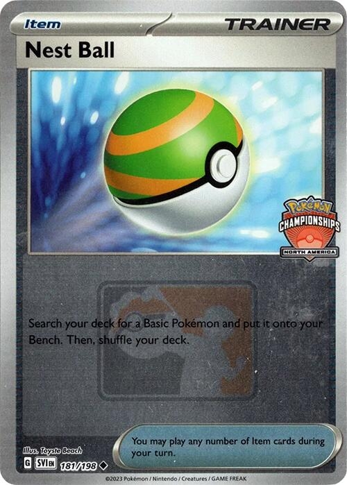 Nest Ball - 181/198 (North America Championships)