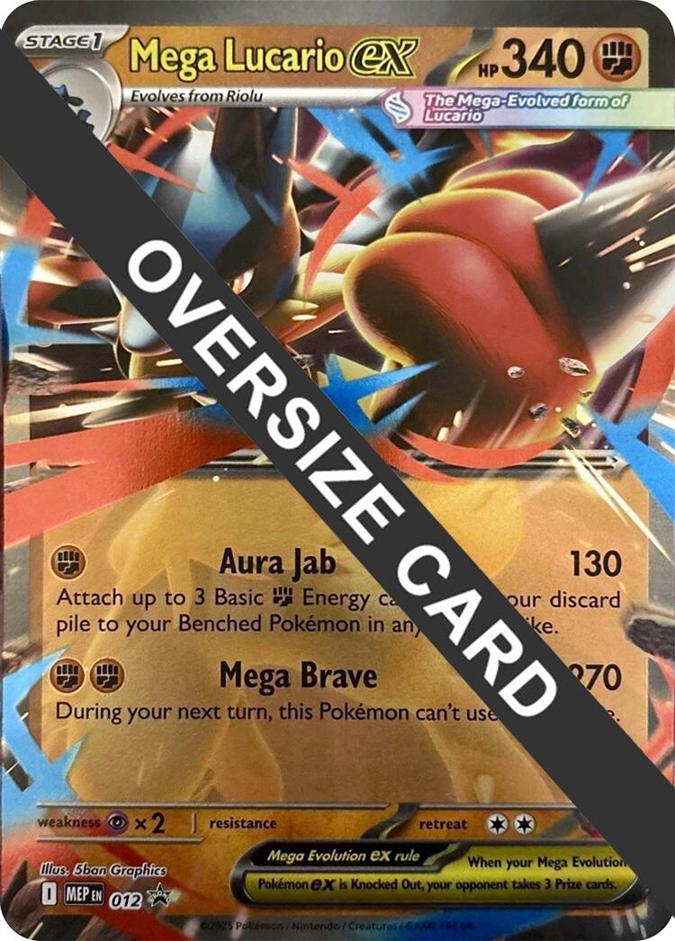 Mega Lucario ex - 012