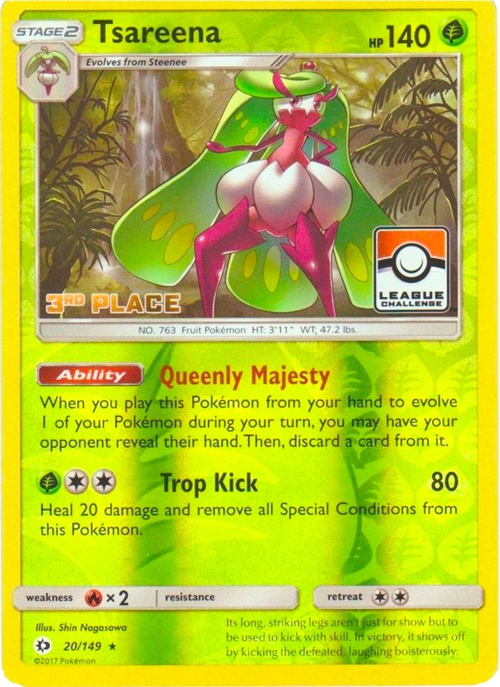 Tsareena - 20/149 (League Challenge) [3rd Place]