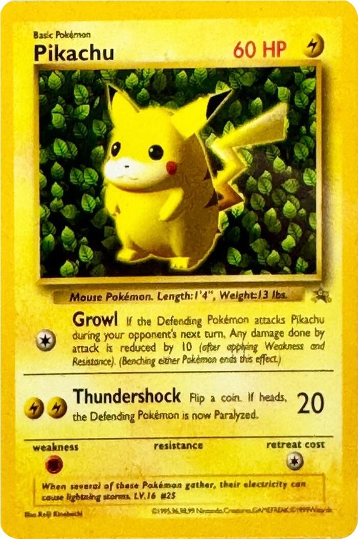 Pikachu (Corocoro Grey Star)
