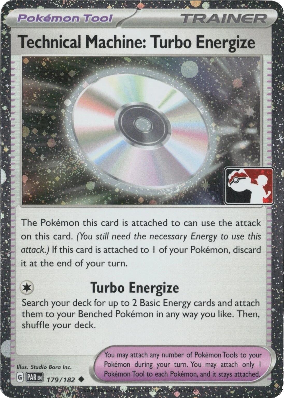 Technical Machine: Turbo Energize - 179/182 (Cosmos Holo)