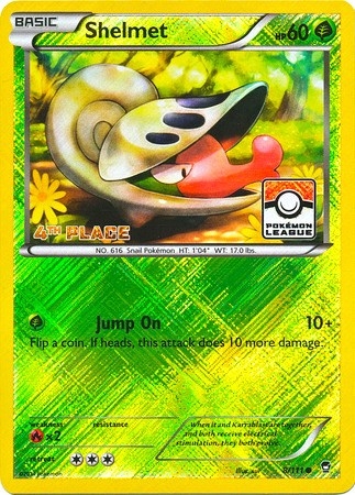 Shelmet - 8/111 (Pokemon League) [4th Place]