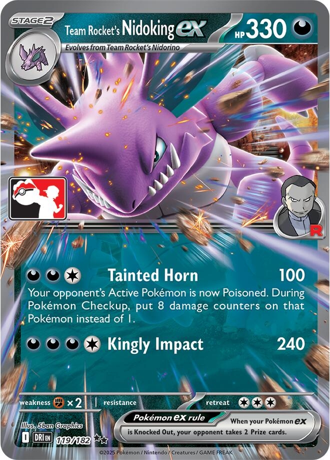 Team Rocket's Nidoking ex