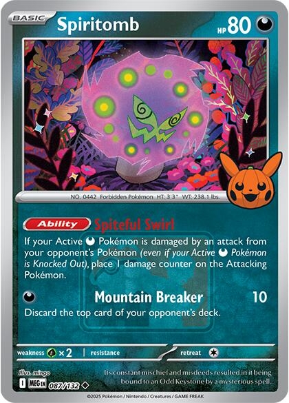 Spiritomb - 087/132 (Pokeween 2025)