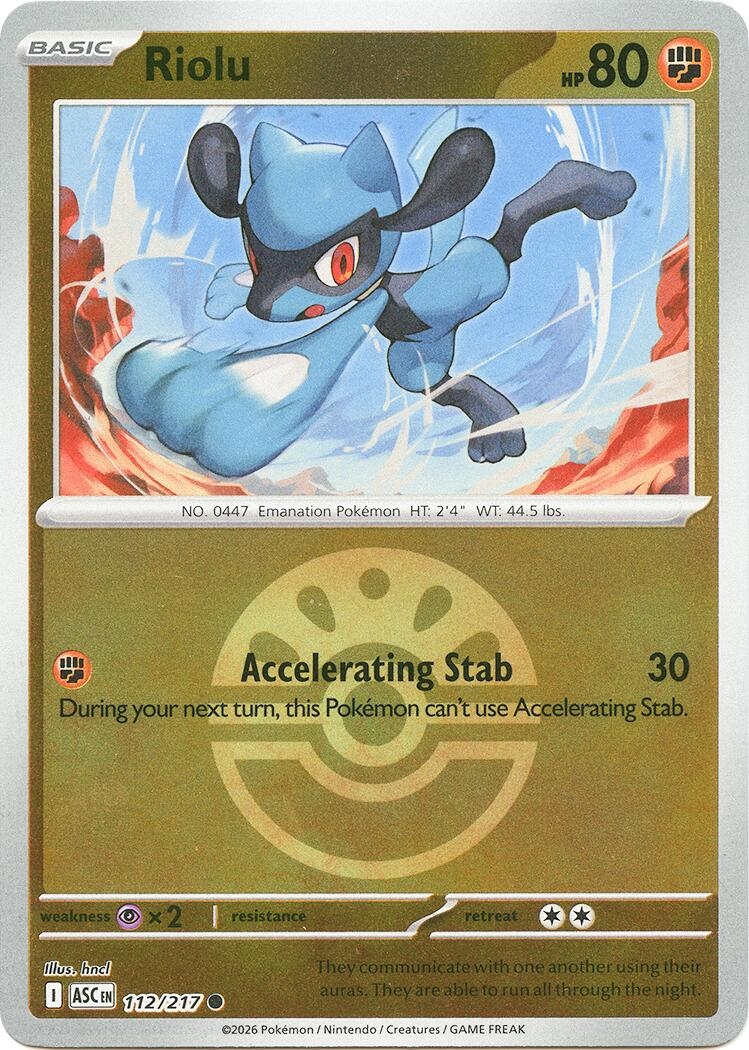 Riolu (Friend Ball)