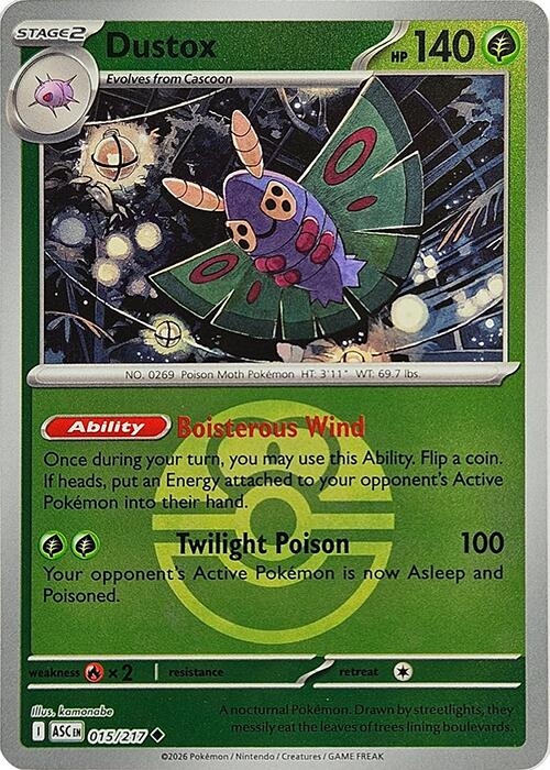 Dustox - 015/217 (Love Ball)