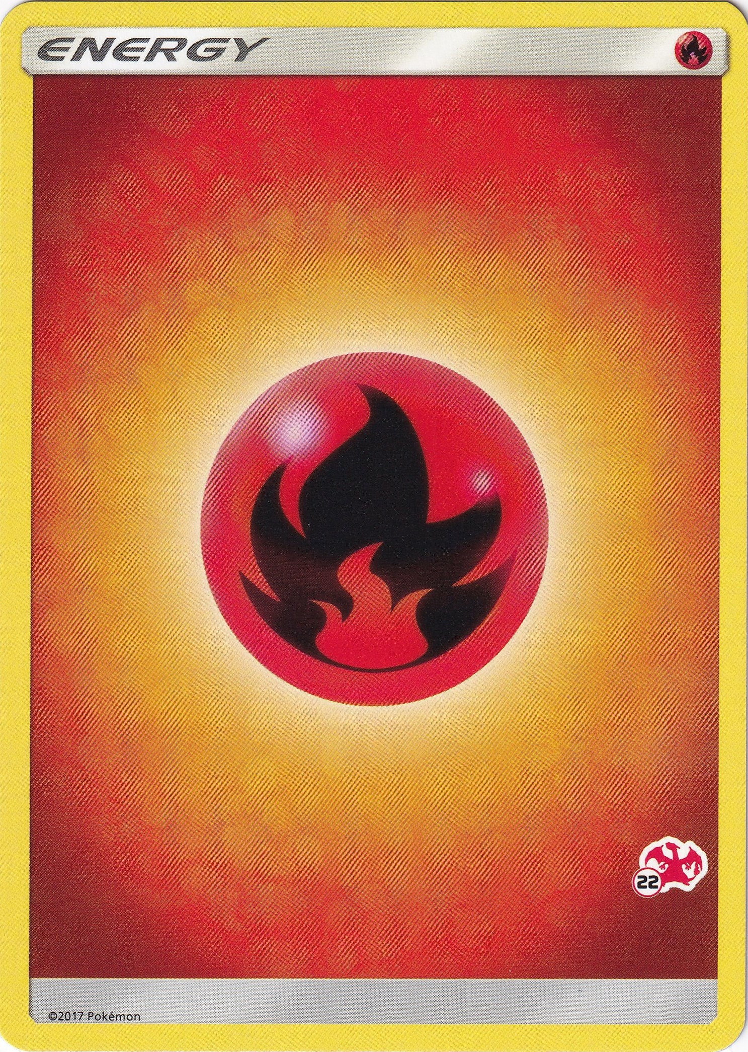 Fire Energy (#22 Charizard Stamped)