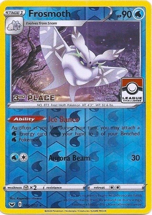 Frosmoth - 064/202 (League Challenge) [3rd Place]