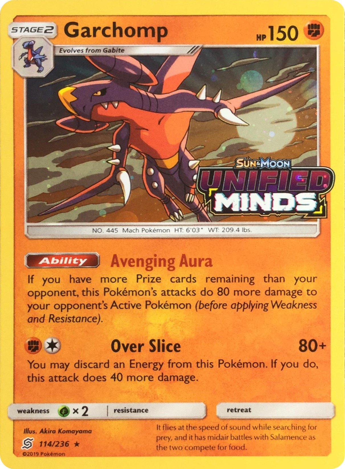 Garchomp - 114/236 (Cosmos Holo)