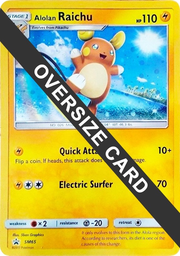 Alolan Raichu - SM65