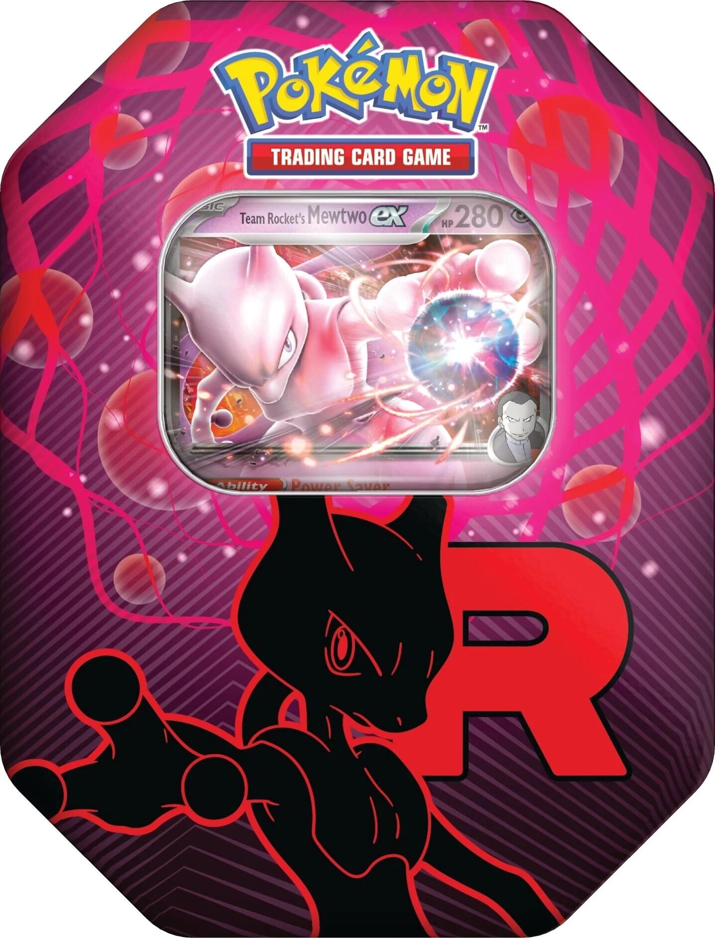 Team Rocket Tin [Team Rocket's Mewtwo ex] (International Version)