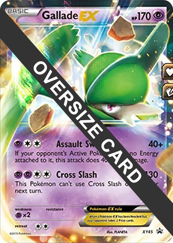 Gallade EX - XY45 (XY Black Star Promo)