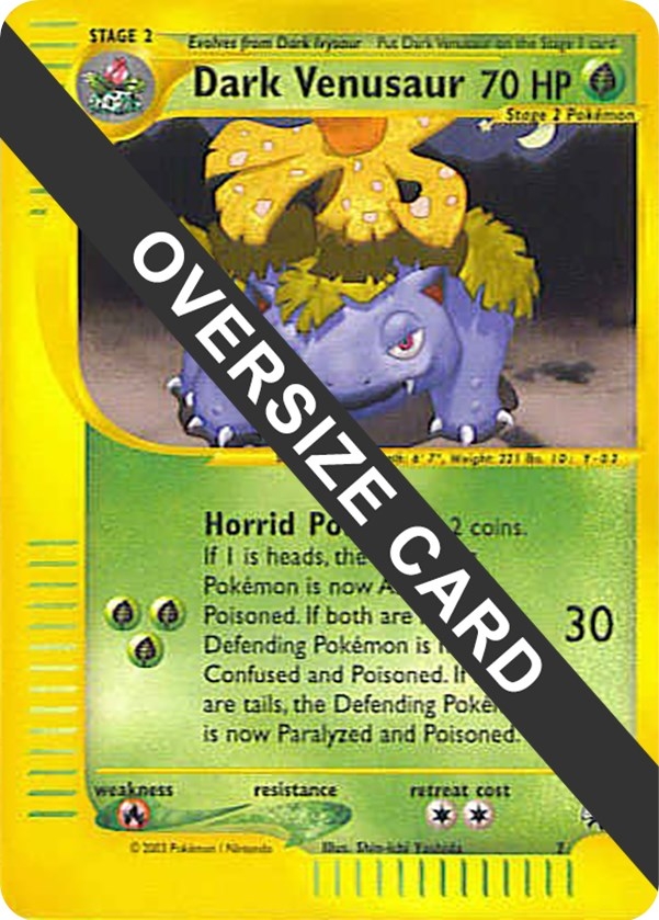 Dark Venusaur - 7 (Best of Game 7 Promo)