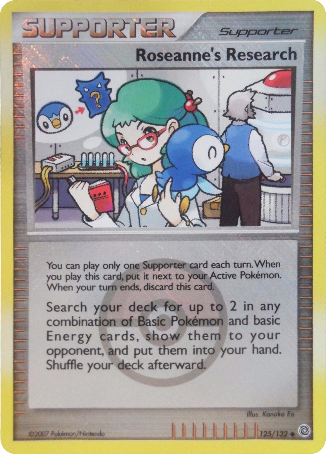 Roseanne's Research - 125/132 (League Promo)