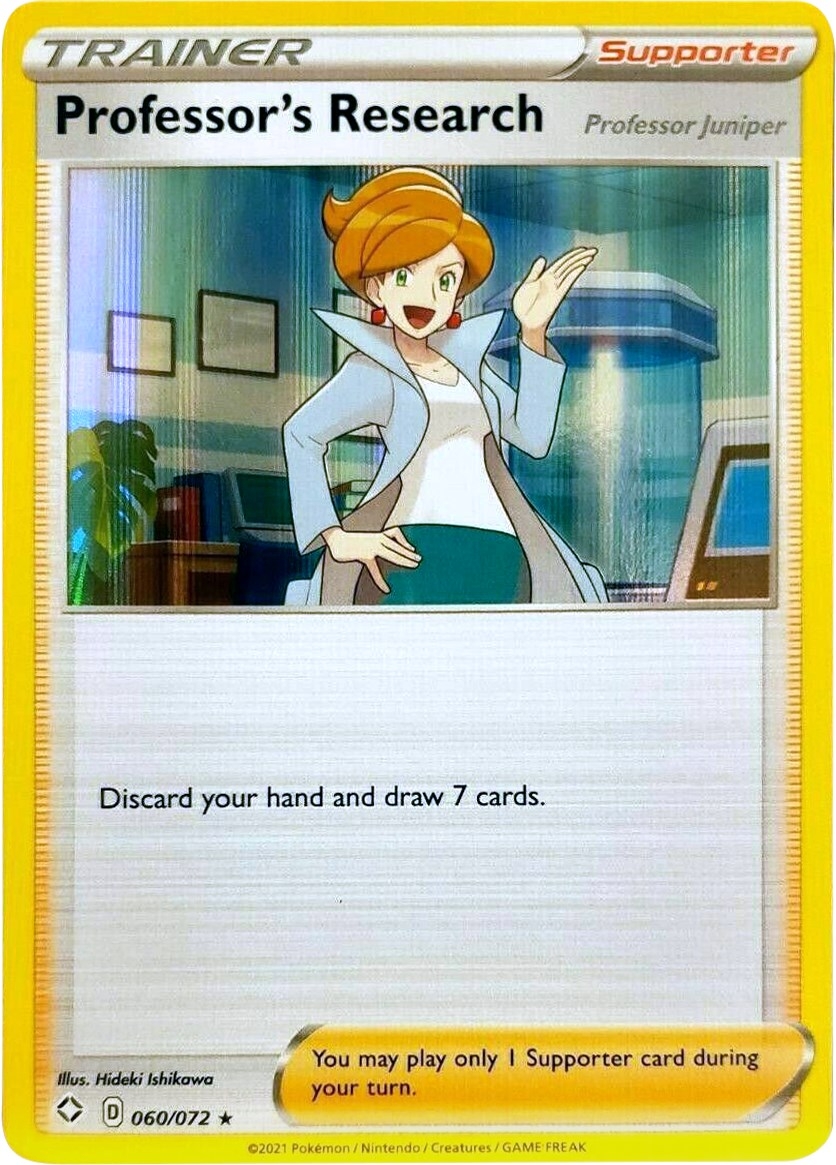 Professor's Research [Professor Juniper] - 060/072 (Line Holo)