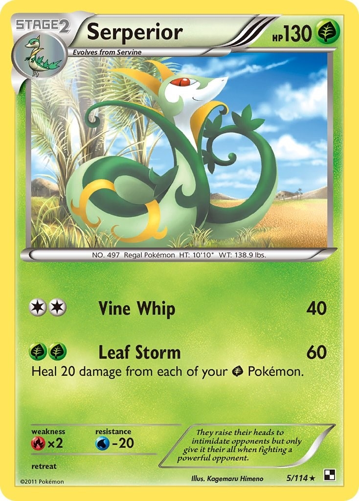 Serperior - 5/114 (Green Tornado Theme Deck Exclusive)
