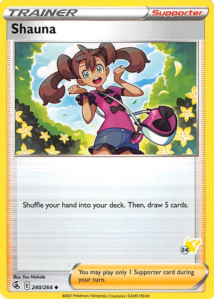 Shauna - 240/264 (#24 Pikachu Stamped)