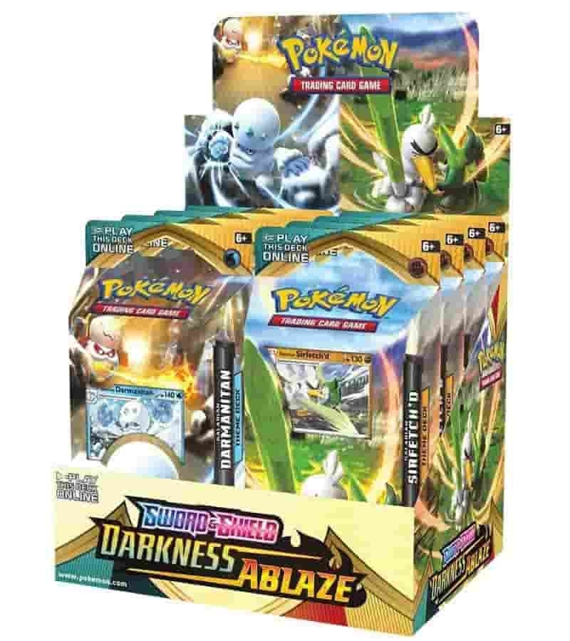 Darkness Ablaze Theme Deck Display