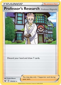 Professor's Research [Professor Magnolia] - 178/202 (Non-Holo)