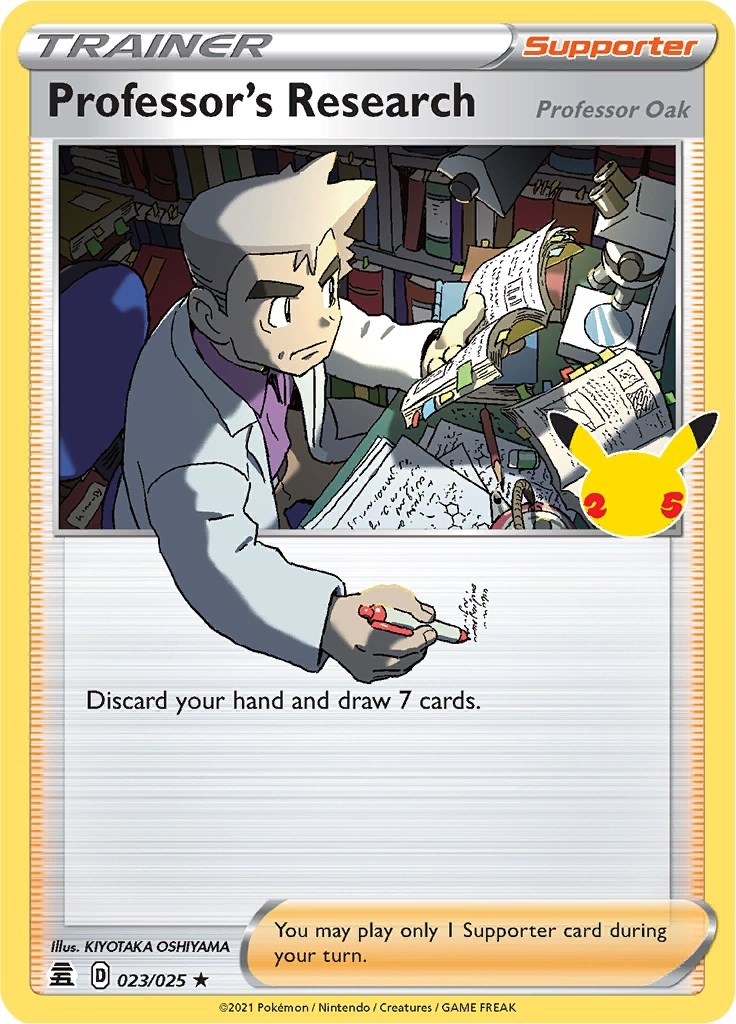 Professor's Research [Professor Oak]
