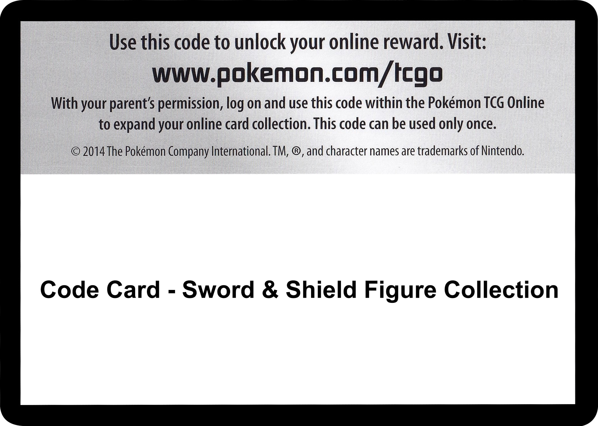 Code Card - Sword & Shield Figure Collection
